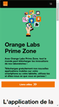 Mobile Screenshot of primezone.orange-labs.com
